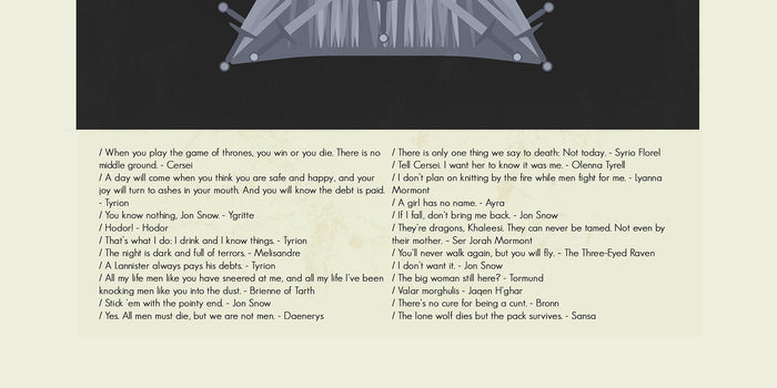 Game of Thrones | DIGITAL ARTWORK DOWNLOAD