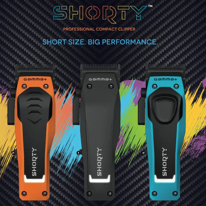 Gamma+ Shorty Clipper – Professional Cordless Hair Clipper - BUYBARBER.COM