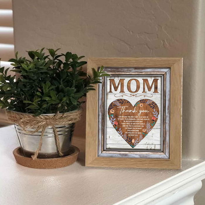 Gifts For Mom Mothers Day Canvas Wall Art, Mother Of The Groom Gift From Bride Family Gifts Canvas, Gift Ideas For Mother's Day