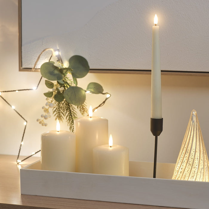 Glass Christmas Tree LED Table Decoration