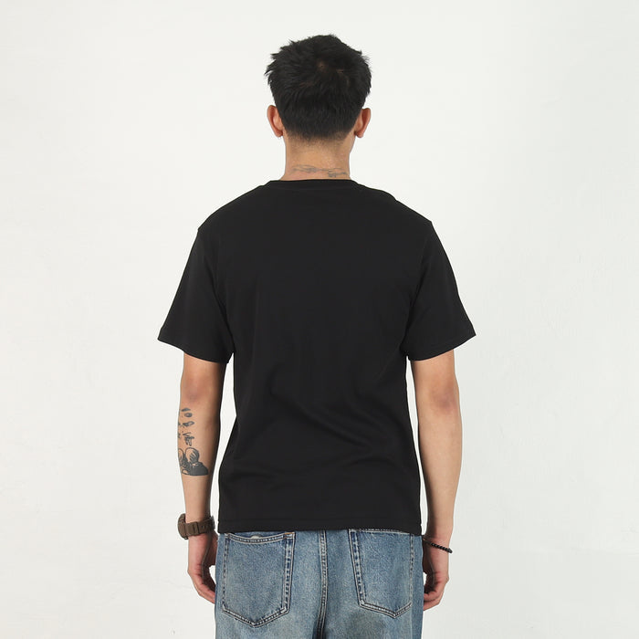 Glitch Woodland Camo Ape T-Shirt - Black