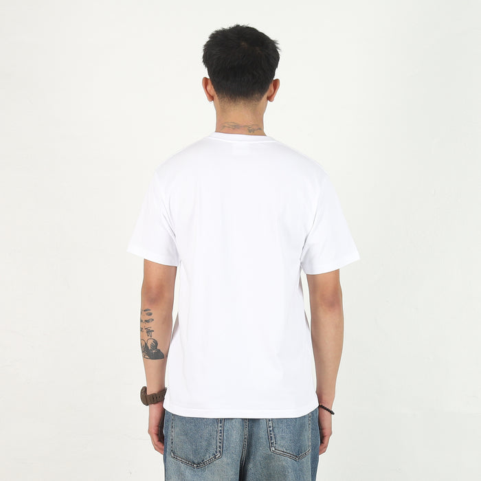 Glitch Woodland Camo Ape T-Shirt - White