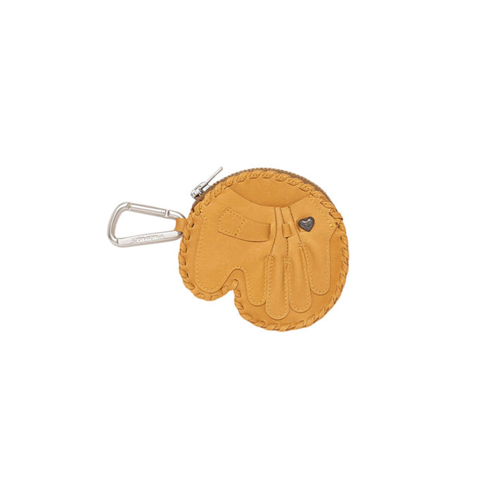 Glove Coin Case - Brown