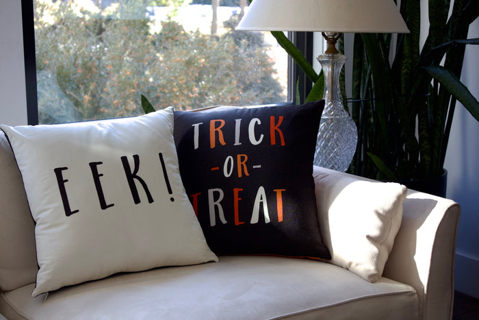 Glow in the Dark Spooky Season Halloween Pillow