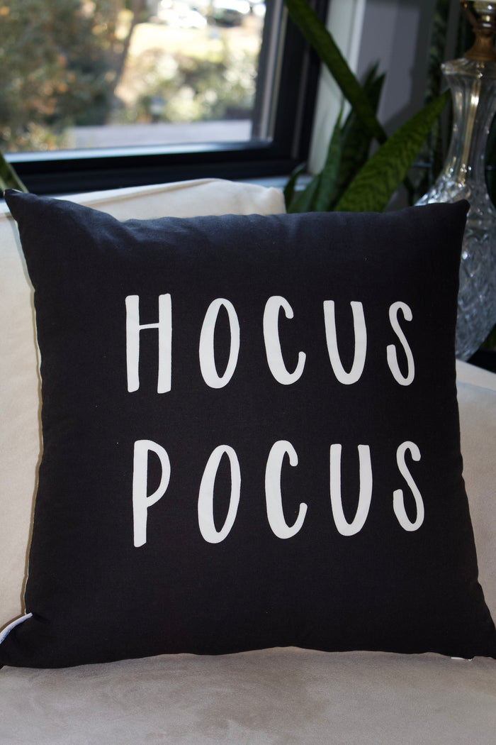 Glow in the Dark Spooky Season Halloween Pillow