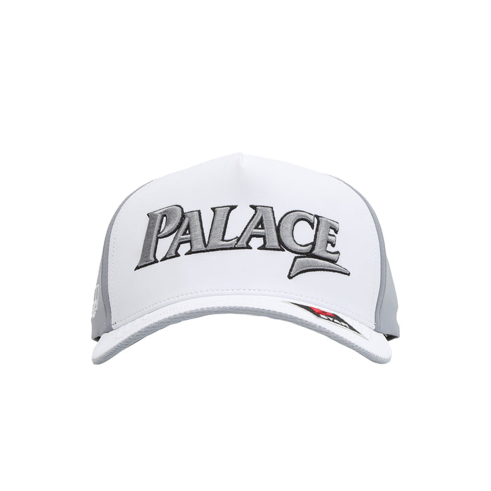 Golf P-Frame 5-Panel Snapback - White/Grey