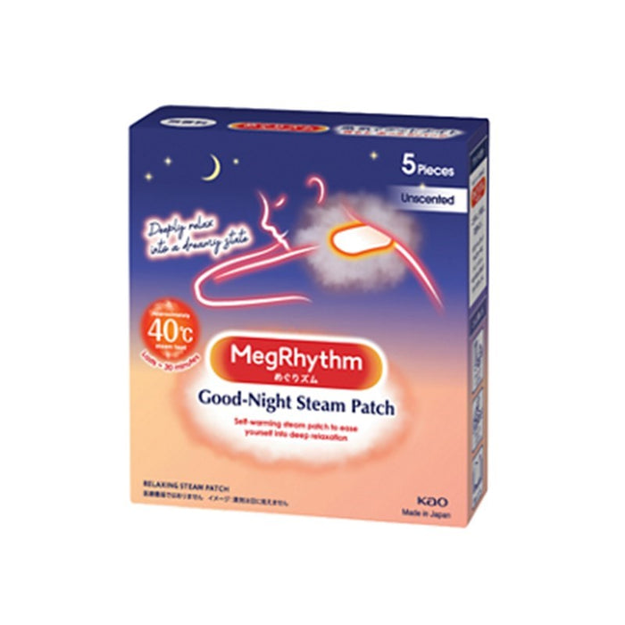 MEGRHYTHM Good Night Steam Patch 5s (2 scents) | Isetan KL Online Store