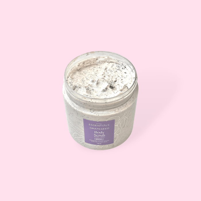 Grape Seed Cream Body Scrub - Essentials EG