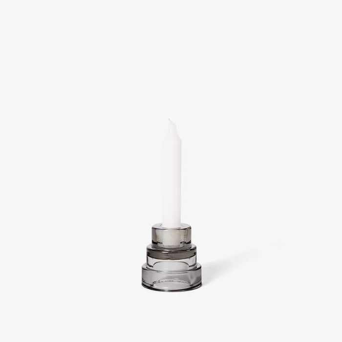 Gray Terrace Candle Holder