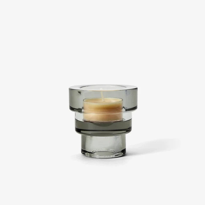 Gray Terrace Candle Holder