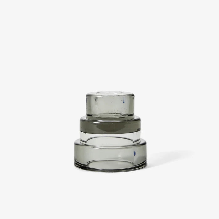 Gray Terrace Candle Holder