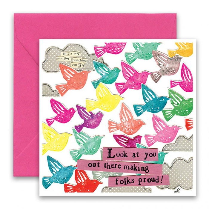 Greeting Card - Making Folks Proud