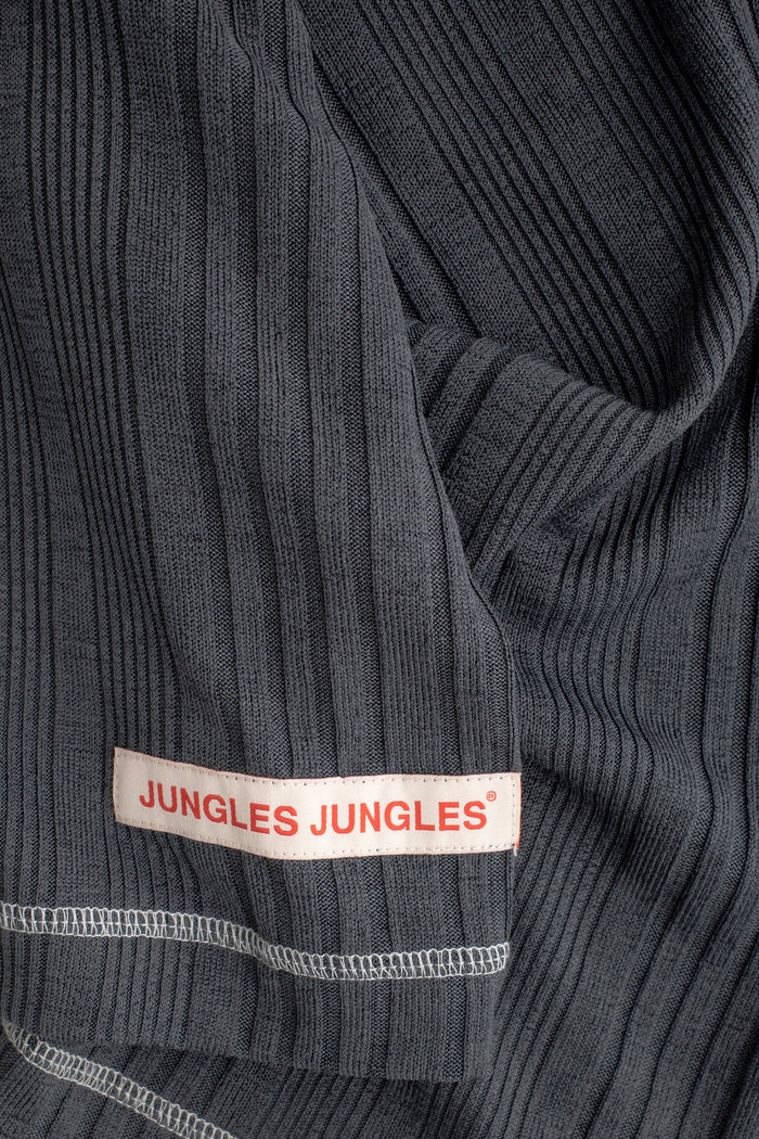 Grey Channel Rib LS