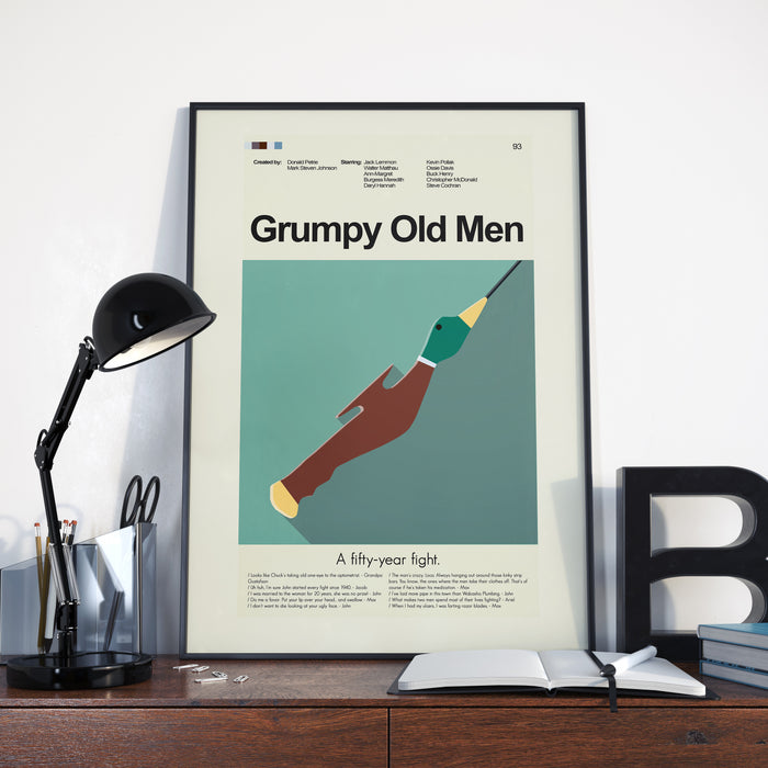 Grumpy Old Men | DIGITAL ARTWORK DOWNLOAD
