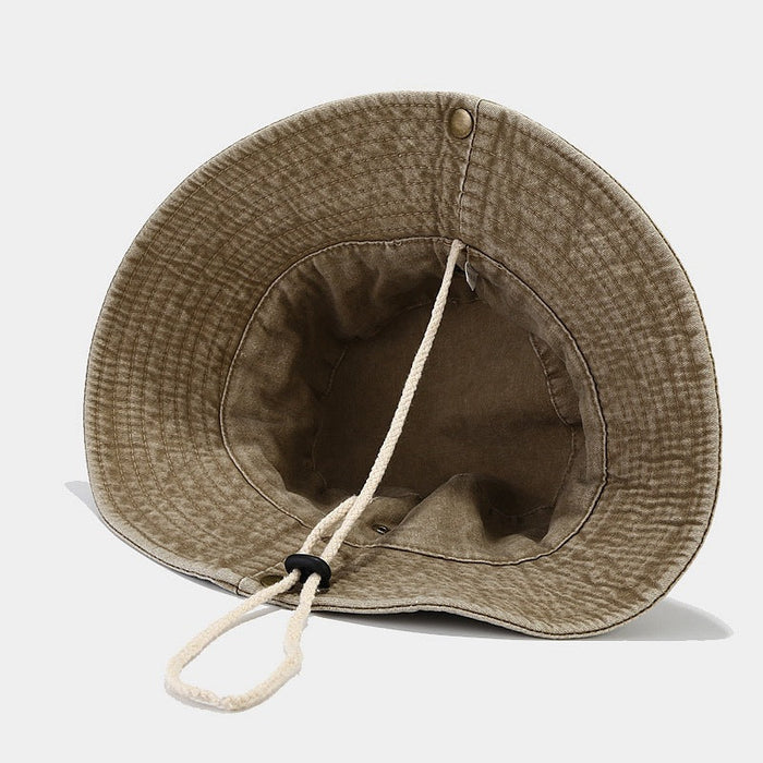 Gwen everyday adventure bucket hat with wide brim and adjustable chin strap