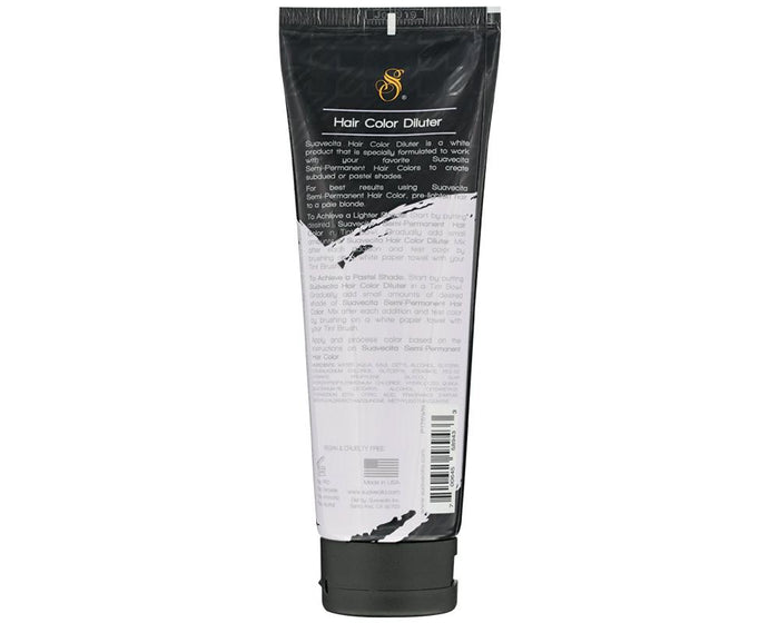 Hair Color Diluter 4 oz - Back