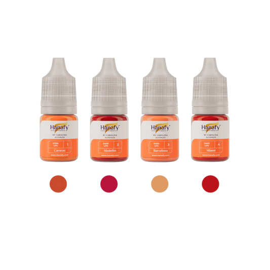 Hanafy - DARK LIPS Pigment Mini Set, 4 x 5ml
