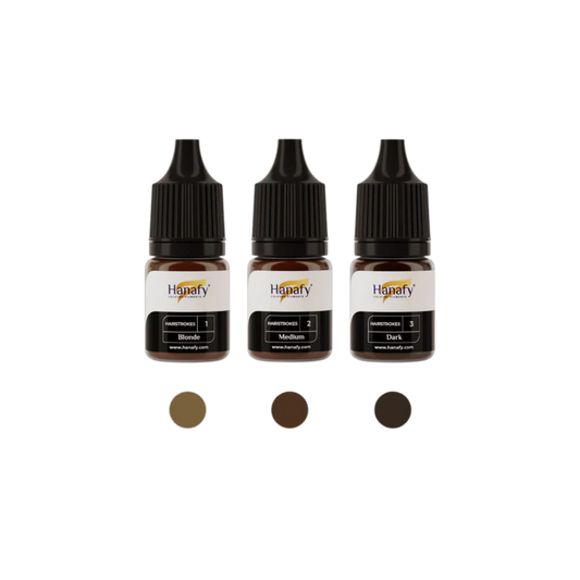 Hanafy - HAIRSTROKES Pigment Mini Set, 3 x 5ml