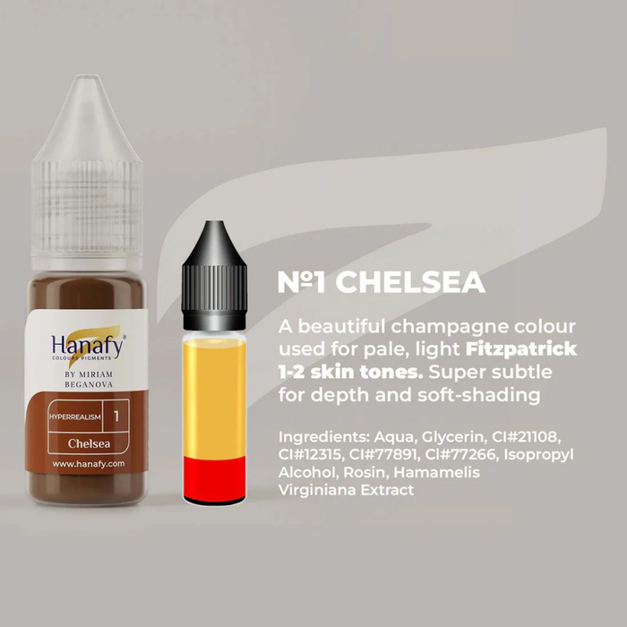 Hanafy - HYPERREALISM Brow Pigment - Chelsea, 10ml