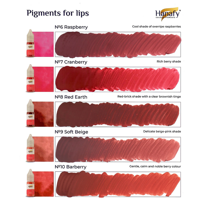 Hanafy - LIP Pigment - N2 Rose, 10ml