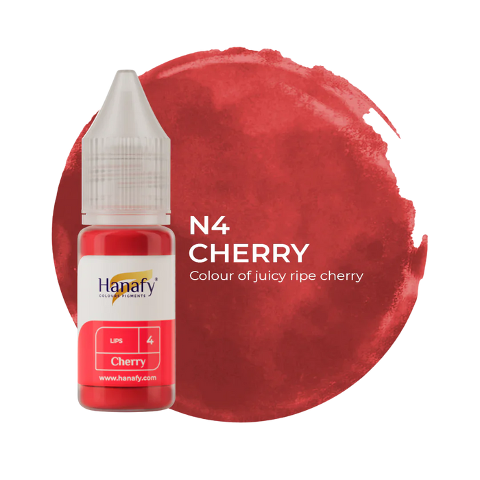 Hanafy - LIP Pigment - N4 Cherry, 10ml