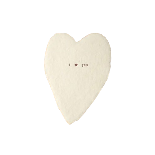 Handmade Letterpress - I 🤎 You