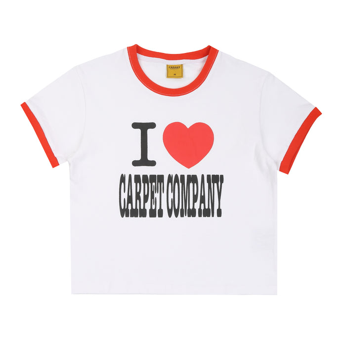 Hearts Girls T-Shirt - White