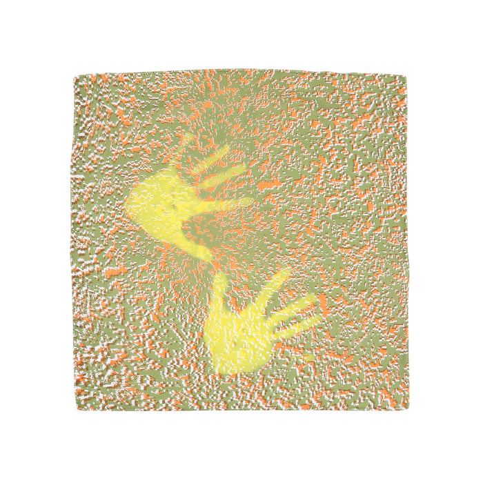 Heat Reflective Bandana - Green/Orange