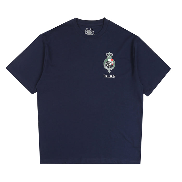 Heavy Crest T-Shirt - Navy