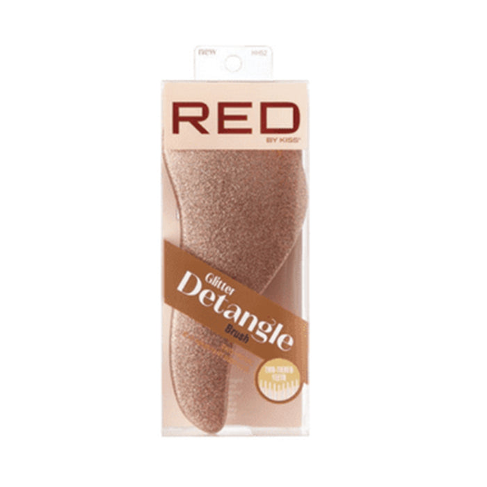 #Hh51 Glitter Detangle Brush [Pink / Purple]