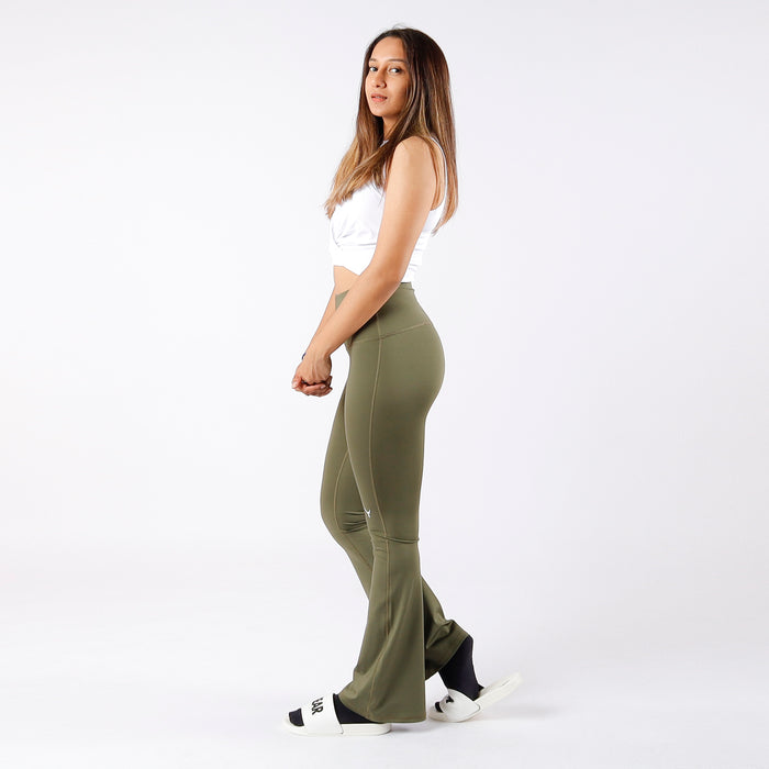 High-Rise Flare Leggings - IRONGEAR Fitness