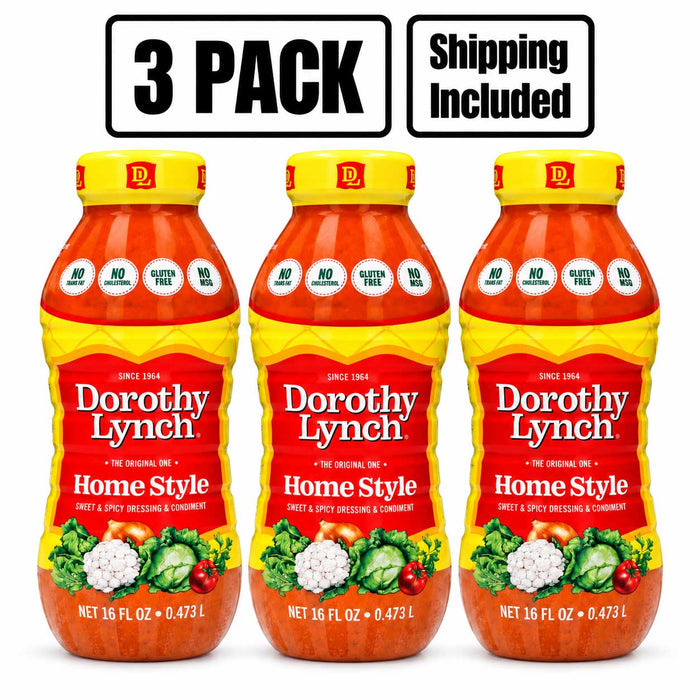 Dorothy Lynch Home Style Pack of 3 Shipping Included