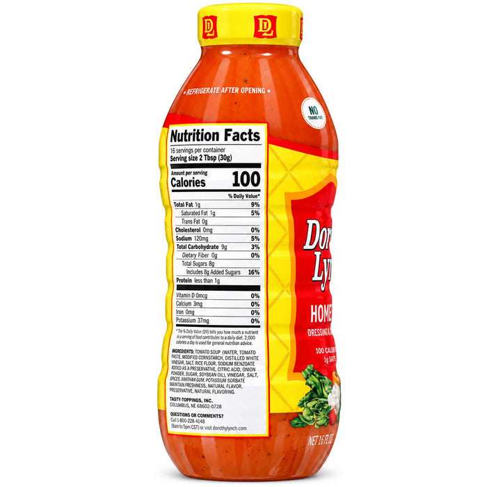 Dorothy Lynch Home Style Salad Dressing 16 oz