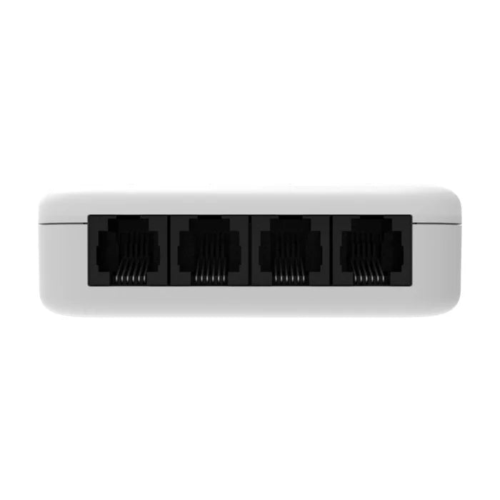HomeWizard Actieve P1 Splitter vooraanzicht met vier P1 poorten
