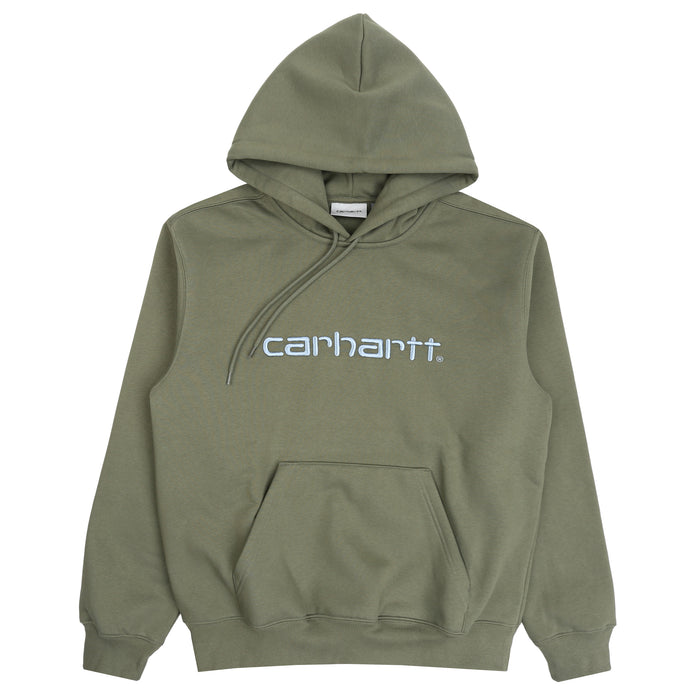 Hooded Carhartt Sweat - Leaf / Tourmaline