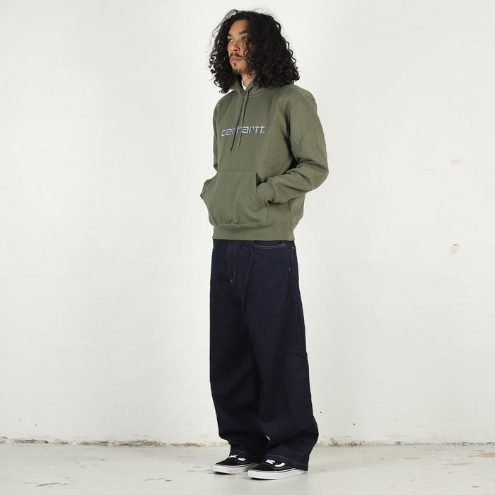 Hooded Carhartt Sweat - Leaf / Tourmaline