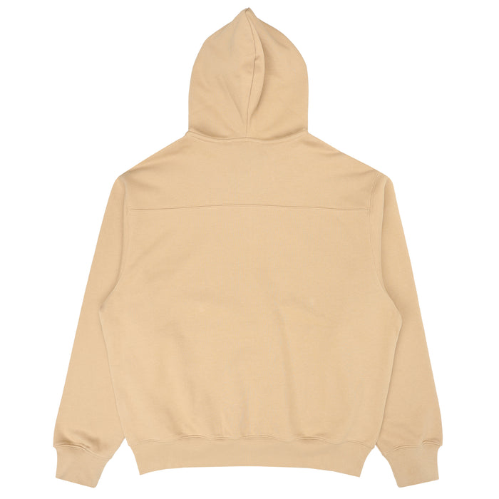 Hooded Eldon Sweat Jacket - Dusty H Brown