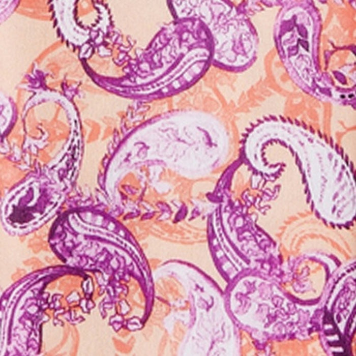 #Hsfp07 [Paisley] Silky Satin Wrap Scarf 60"X16"