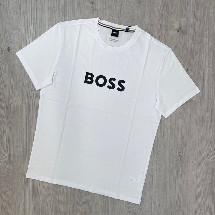 Hugo Boss Contrast T-Shirt - White