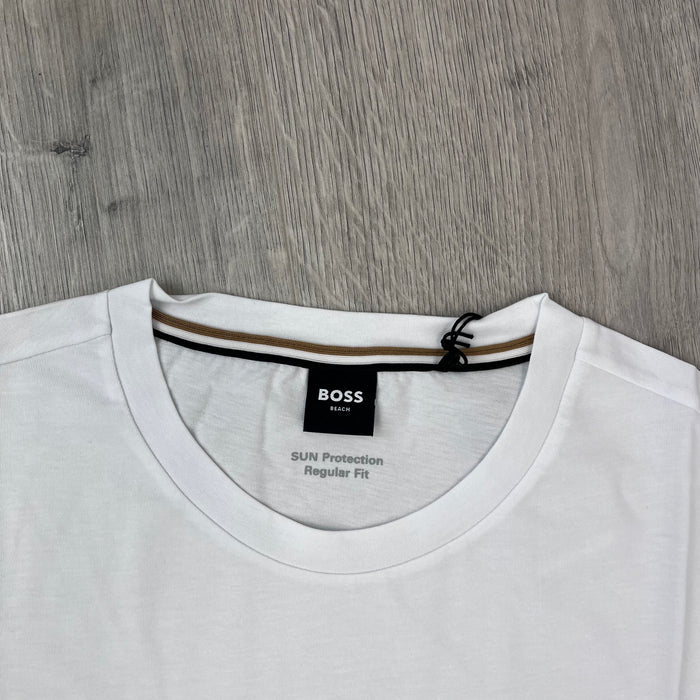 Hugo Boss Contrast T-Shirt - White