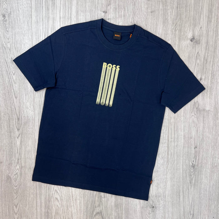 Hugo Boss Logo T-Shirt - Navy