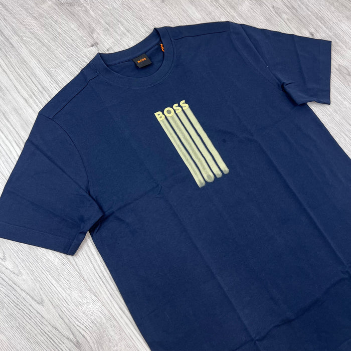 Hugo Boss Logo T-Shirt - Navy