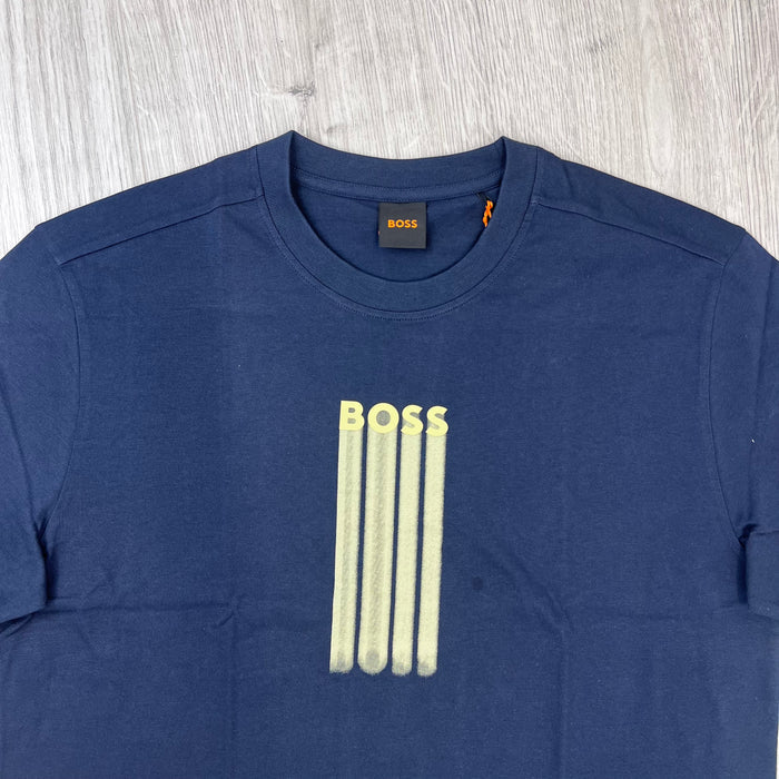 Hugo Boss Logo T-Shirt - Navy