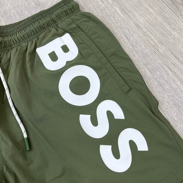 Hugo Boss Swim Shorts - Green