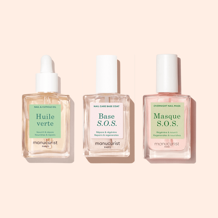 Huile Verte + Base S.O.S. + Masque S.O.S.