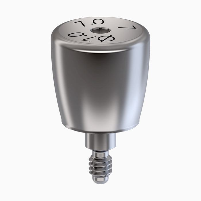 I-HEXMRT™ Healing Abutment, 7.0 Con, 7.0 mm Cuff for Ø7.0
