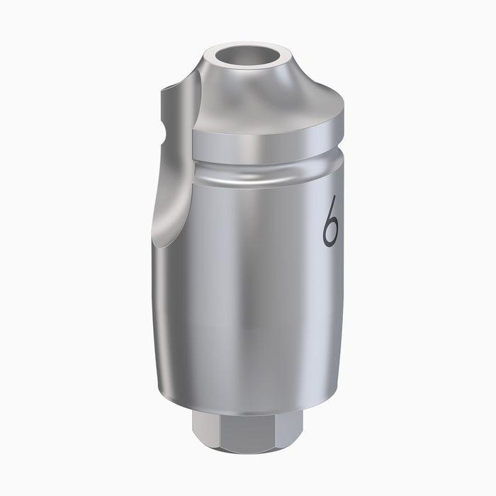 I-HEXMRT™ Internal Hex Impression Coping, UWD, Closed Tray, Contour, Ø7.0, F6.0 mm