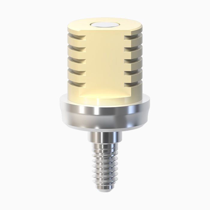 I-HEXMRT™ Titanium Temporary Abutment, Immediate, Ø7.0, 6.0x1.5 Cuff