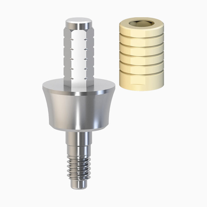 Internal Hex Titanium Temporary Abutment, Immediate, WP, C3.0 mm