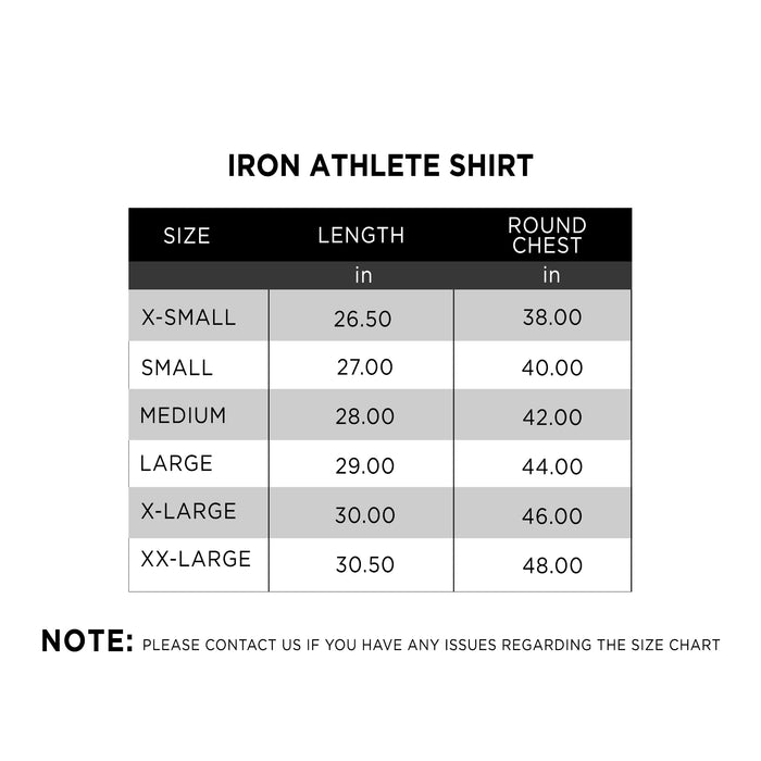 IRON Athlete Shirt - IRONGEAR Fitness